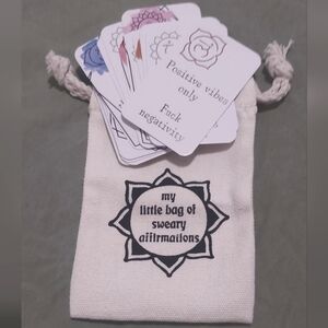 Sassy Affirmation Cards✨️ Daily Draw Oracle Mantra Bookmark etc.